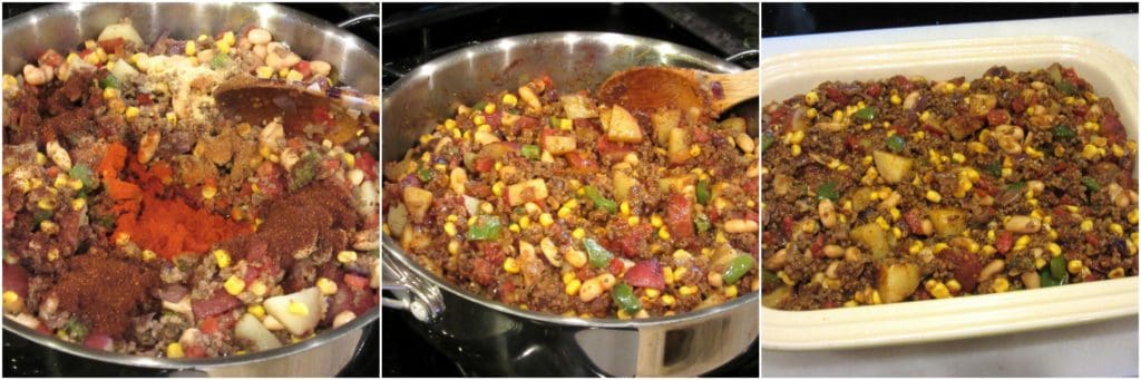 Texas Hash with Potatoes