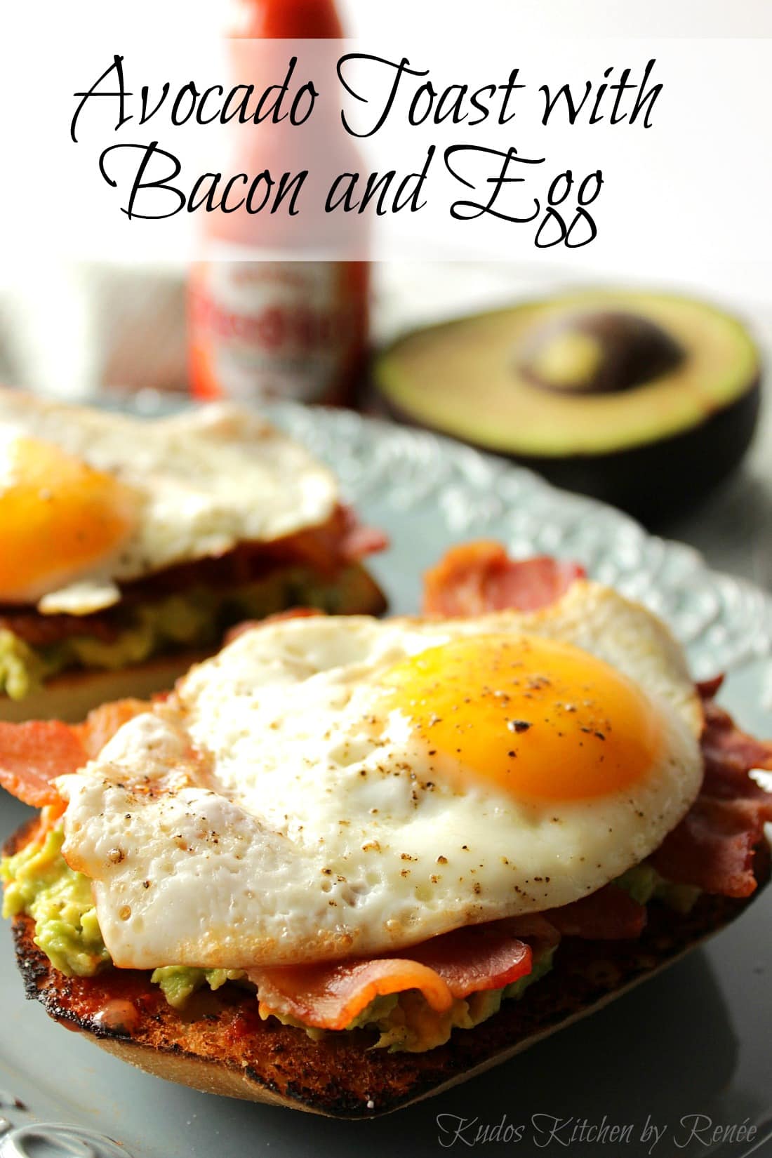 Bacon Egg and Avocado Toast