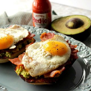 Bacon Egg and Avocado Toast