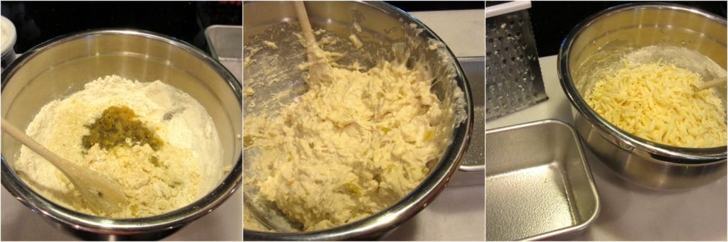 Making Cheesy Jalapeno Quick Bread