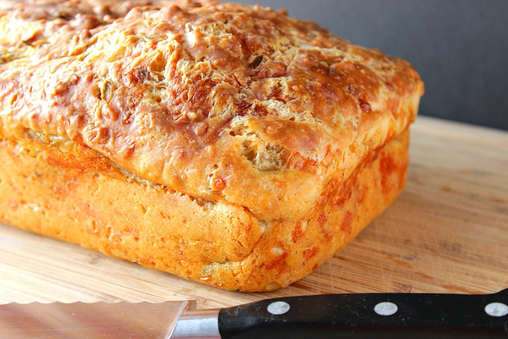 Cheesy Monterey Jack Jalapeno Quick Bread Kudos Kitchen by Renee