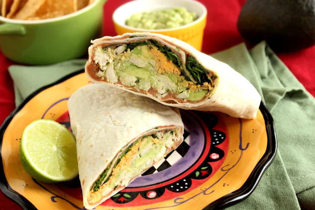 Chicken Wrap with Avocado