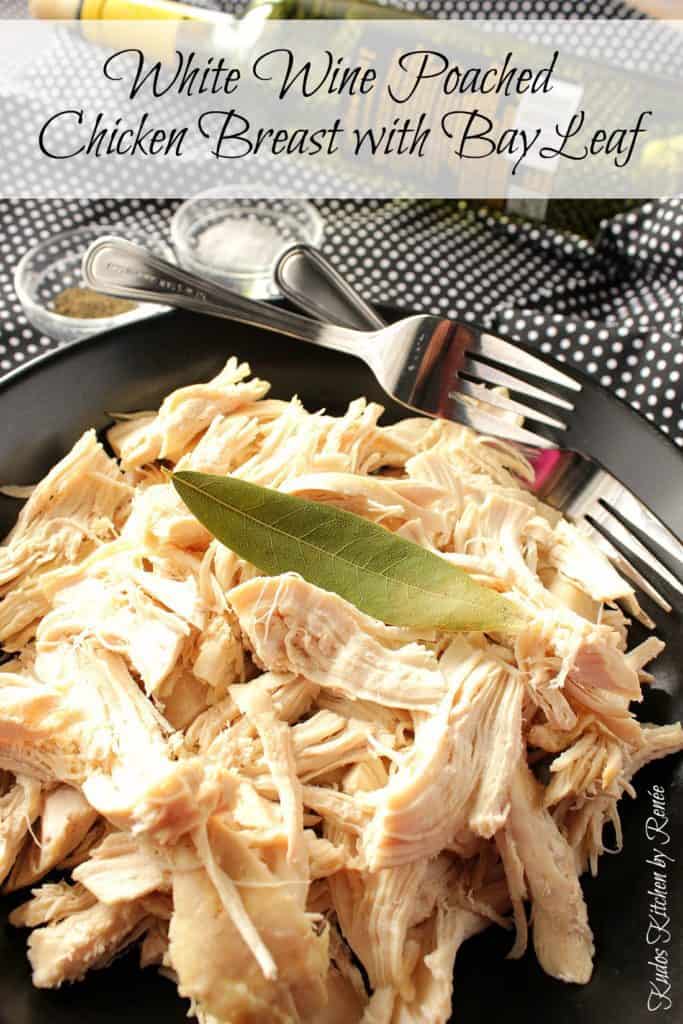 Chicken Breast Poached in White Wine