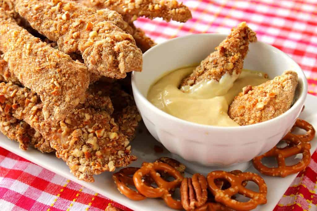 Pretzel Pecan Coated Chicken Tenders