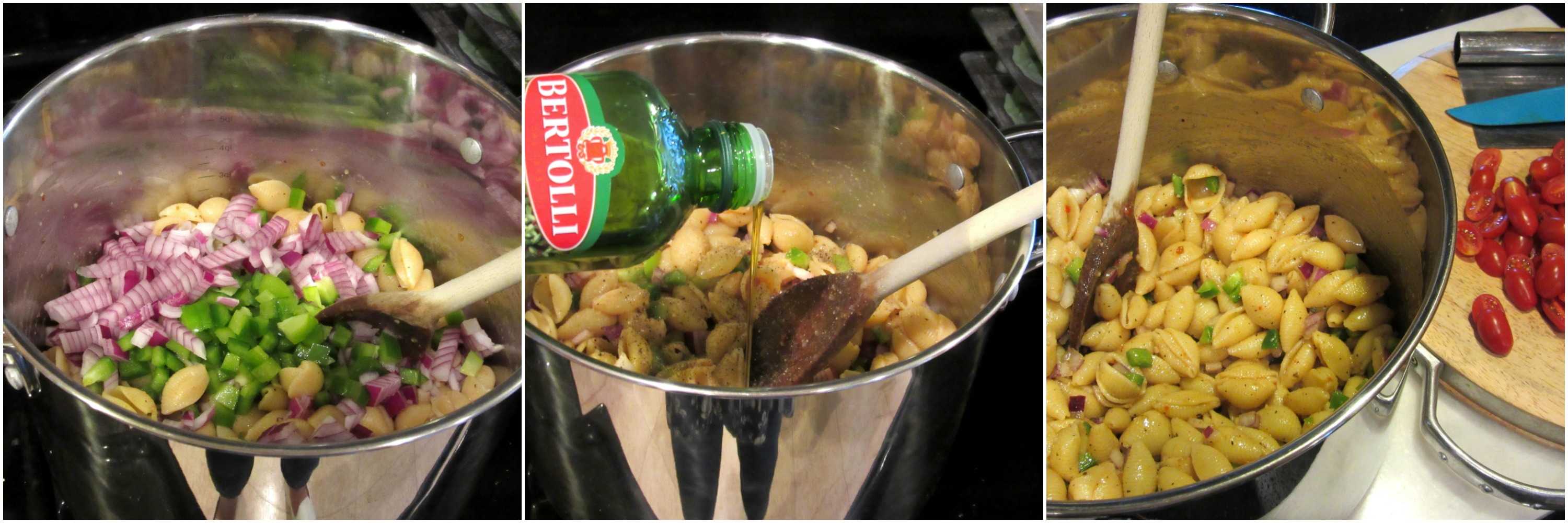 Italian Shell Pasta Salad - Kudos Kitchen by Renee