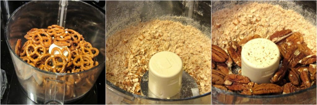 Making Pretzel Pecan Coating