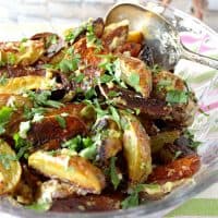 Easy Roasted Potato Salad