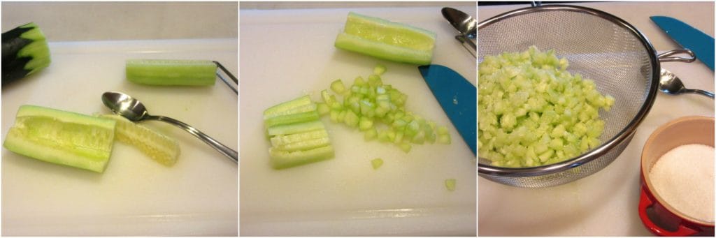 How to seed a cucumber