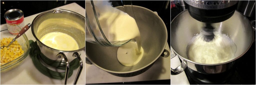 How to make No Churn Sweet Corn Butterscotch Ice Cream