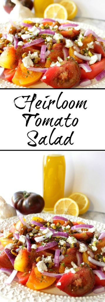 Heirloom Tomato Salad with Goat Cheese