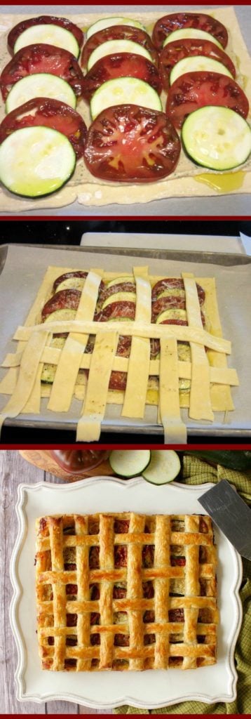 Lattice Top Tomato Tart