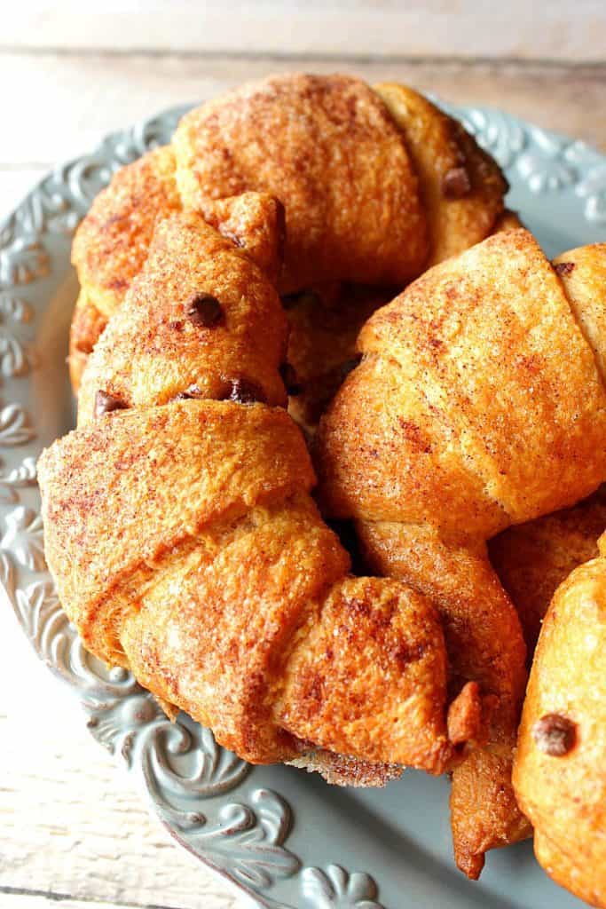 Easy Cinnamon Sugar Croissants