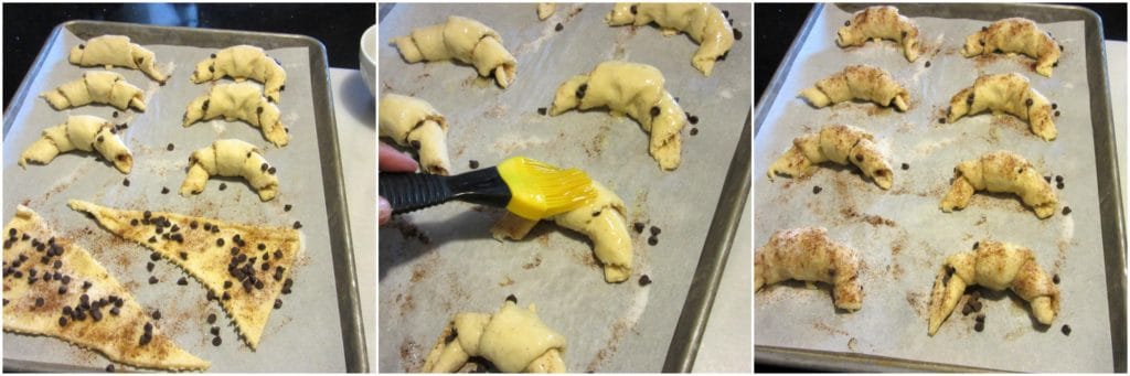 Cinnamon Sugar Croissants