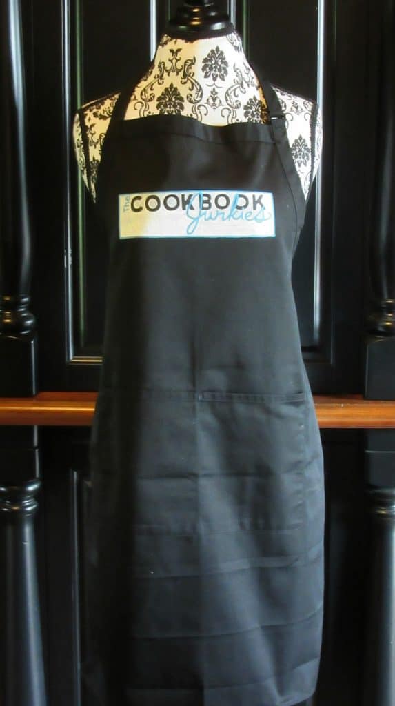 The Cookbook Junkies Hand Painted Apron