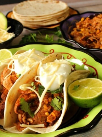 Easy Slow Cooker Pork Tacos