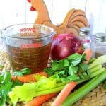 Homemade Herbed Chicken Stock