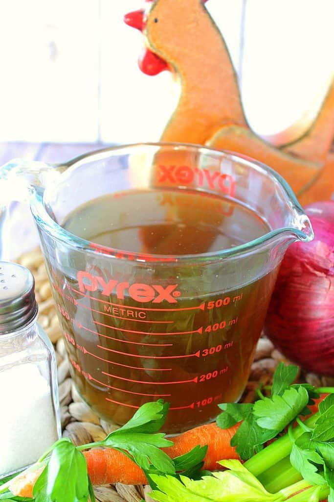 Organic Homemade Chicken Stock