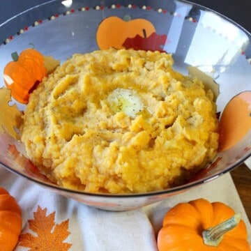 Mashed Potatoes with Pumpkin