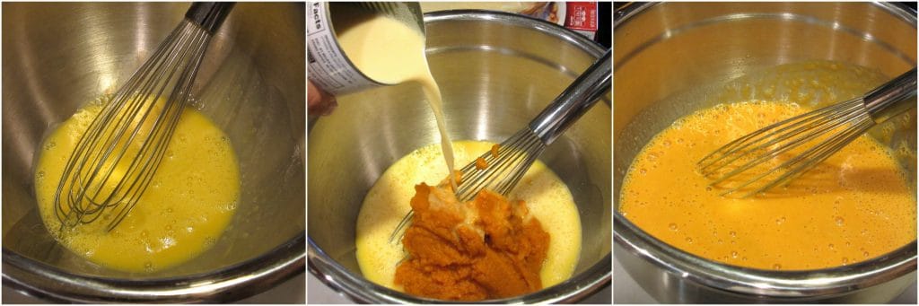 How to make a turkey crust pumpkin pie photo tutorial.