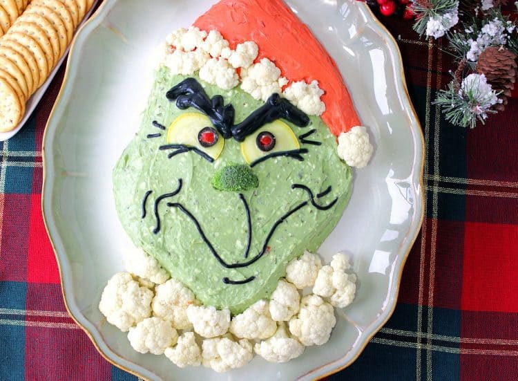 realistic looking grinch guacamole – kudos kitchen style