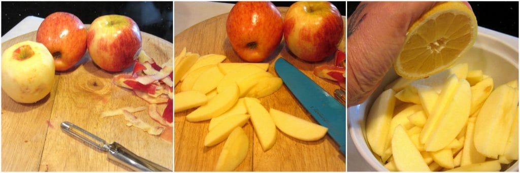 Apple Puff Pastry Squares how-to photos