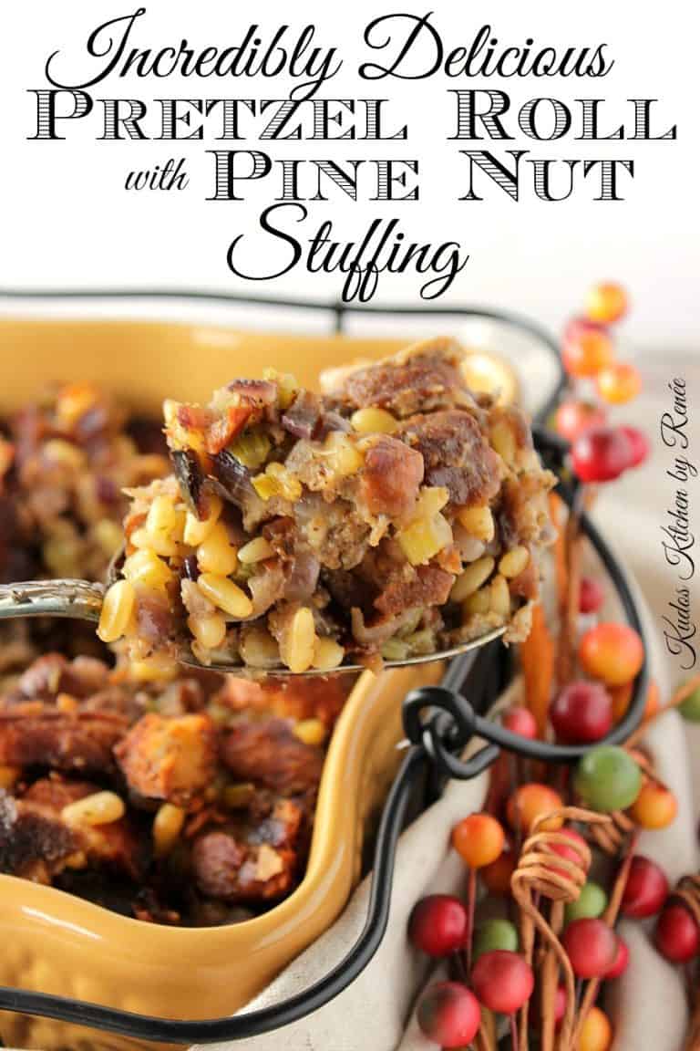 Pretzel Roll Stuffing Recipe Kudos Kitchen by Renee