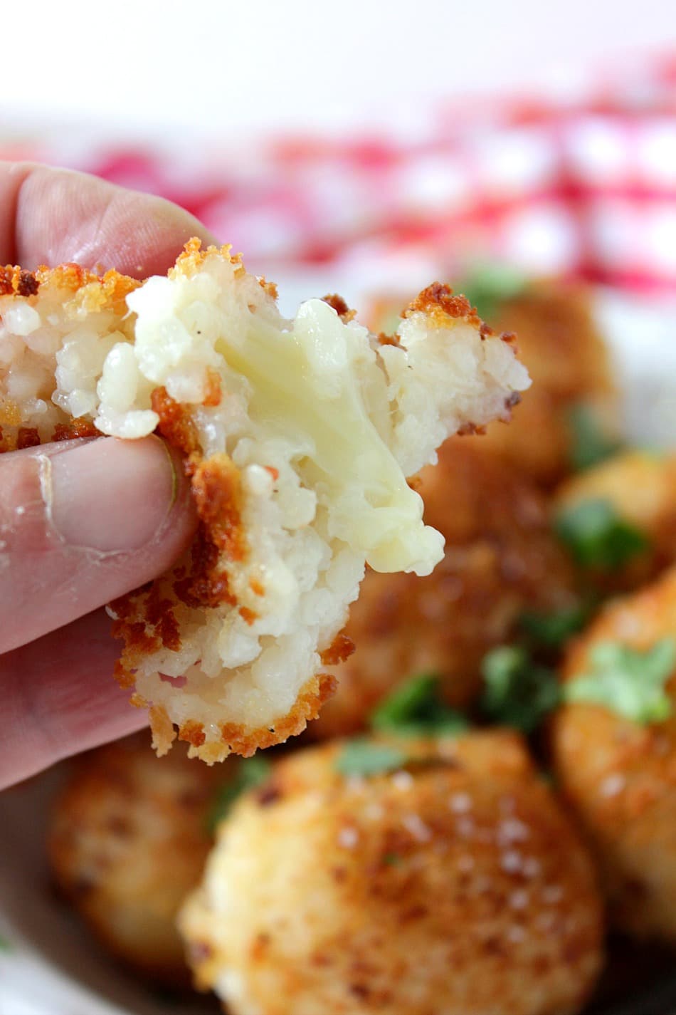 Cheese Stuffed Rice Balls Recipe Kudos Kitchen by Renee