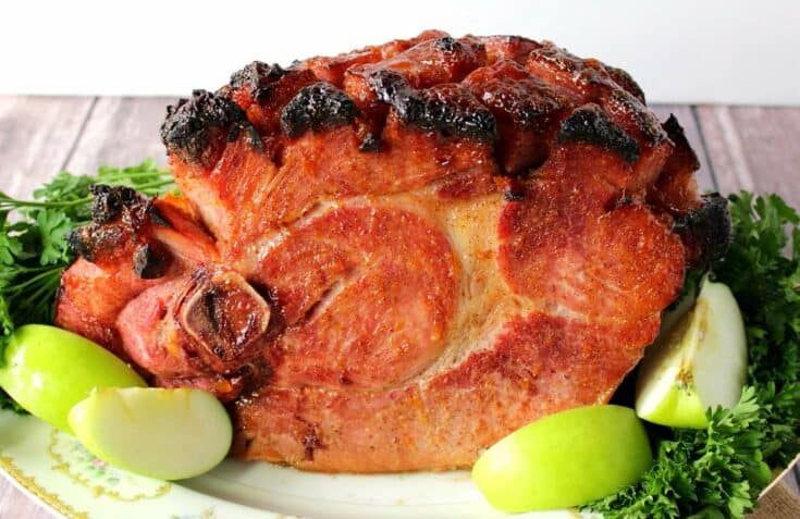 Glazed Ham with Apricot Mustard