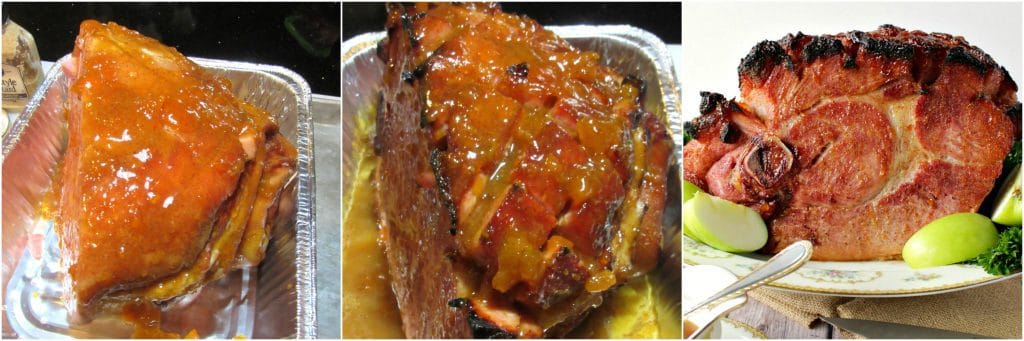 How to make Mustard Glazed Ham photo tutorial.