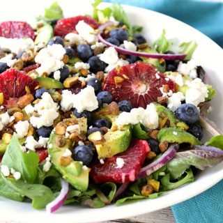 Blood Orange and Blueberry Salad