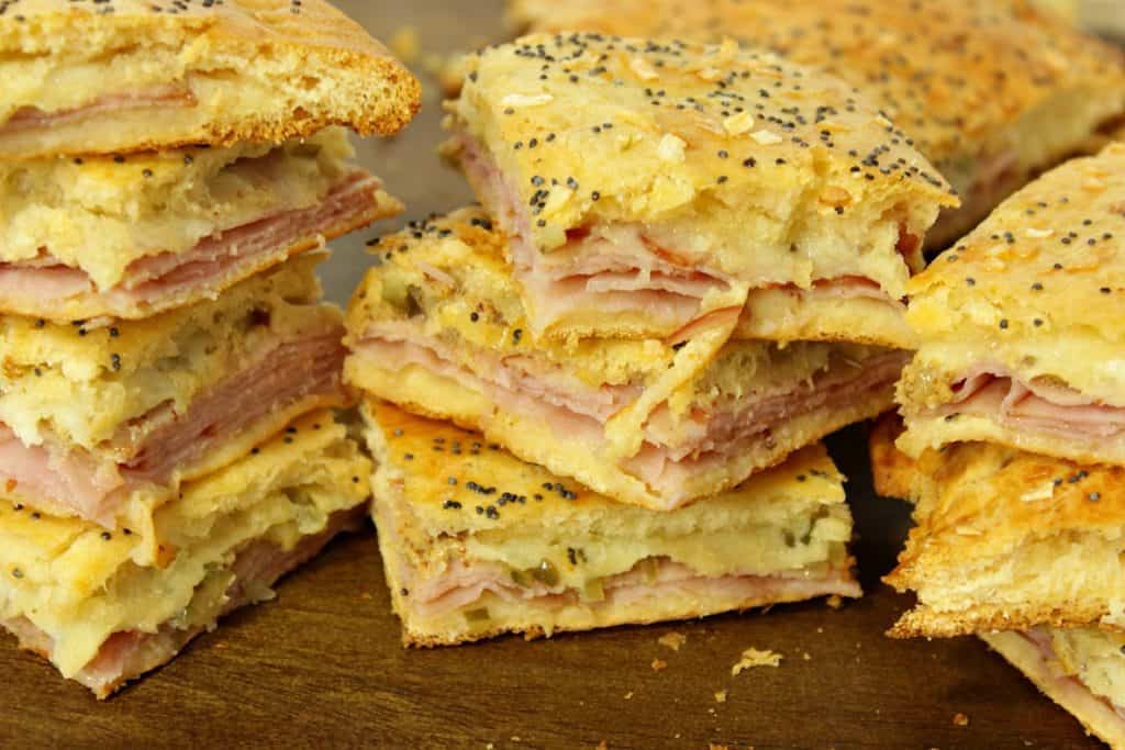 Crescent Ham & Havarti Appetizers 