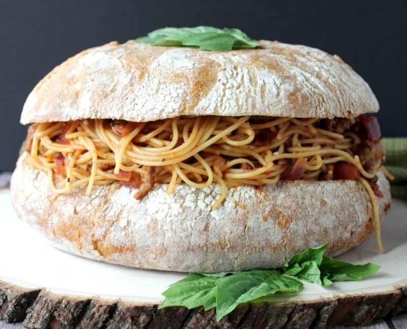 Spaghetti Sandwich