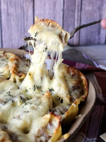 Craveworthy French Onion Stuffed Shells