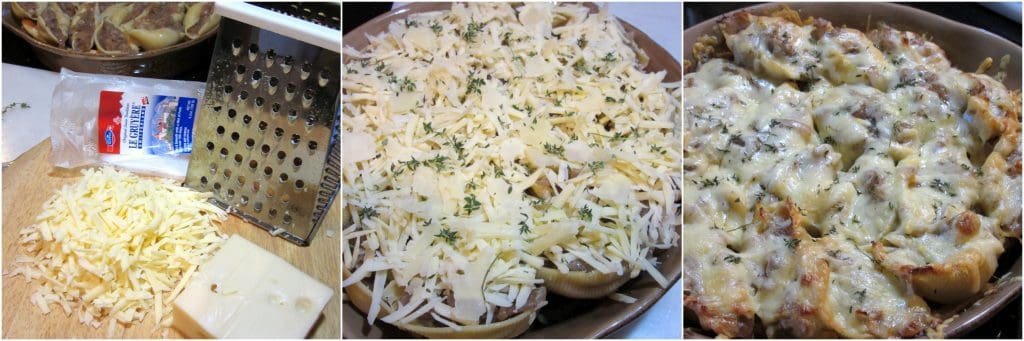 French Onion Stuffed Shells