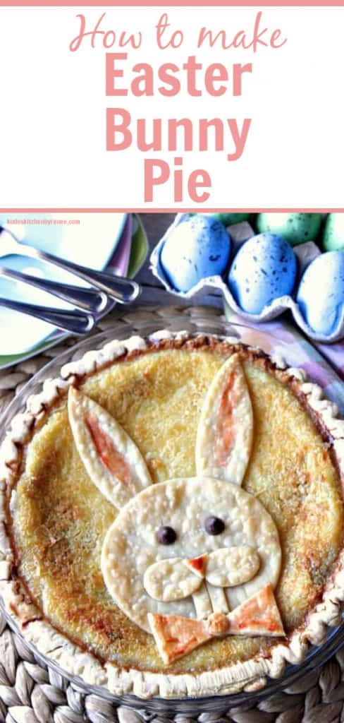 Title Text image of How to make Easter Bunny Pie