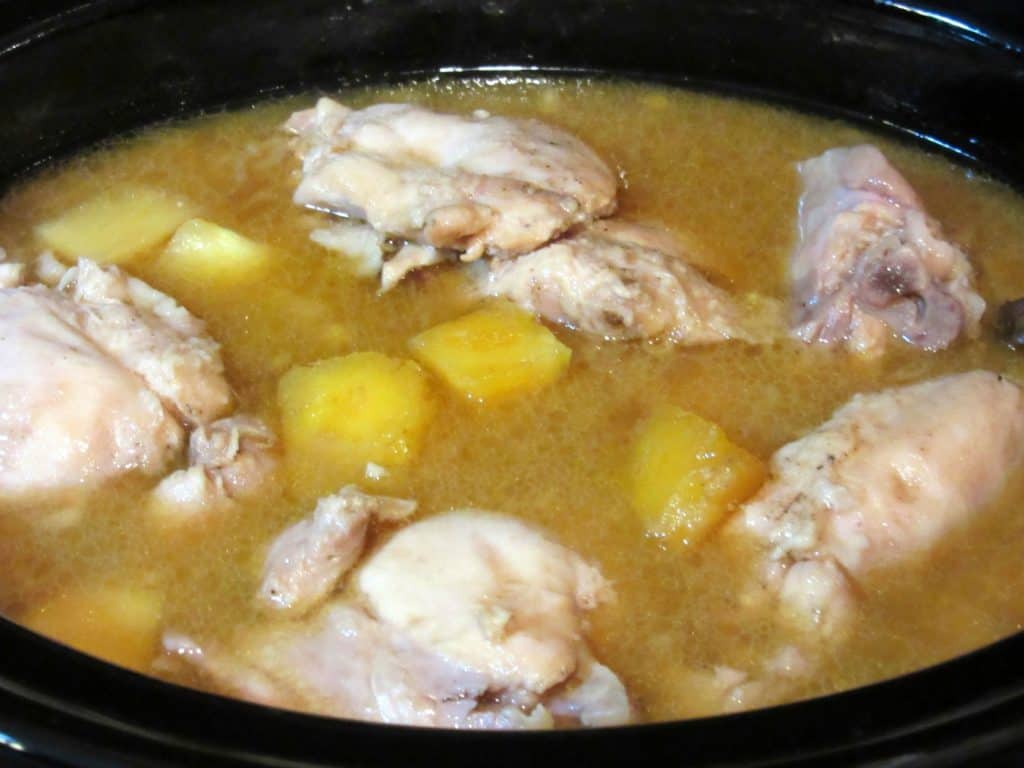 How to make slow cooker Hawaiian Pineapple Chicken Thighs