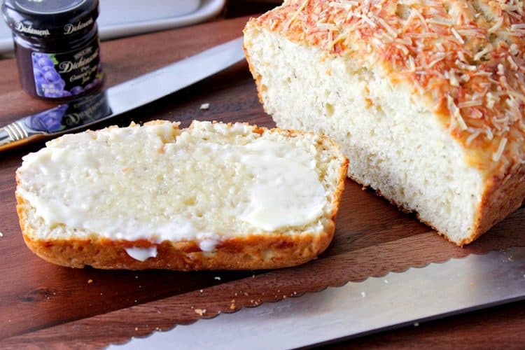 foolproof italian herb parmesan quick bread