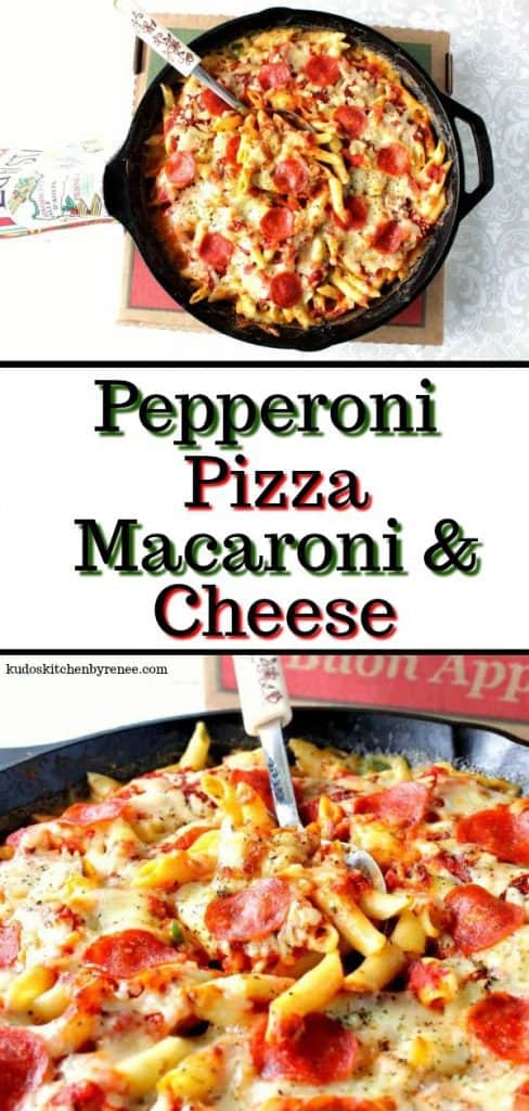 Best Ever Pepperoni Pizza Macaroni and Cheese Recipe