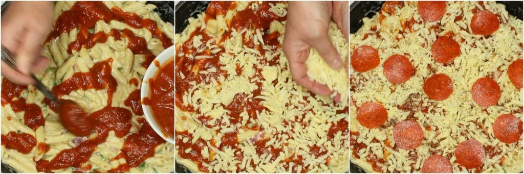 Learn to make Pepperoni Pizza Macaroni & Cheese