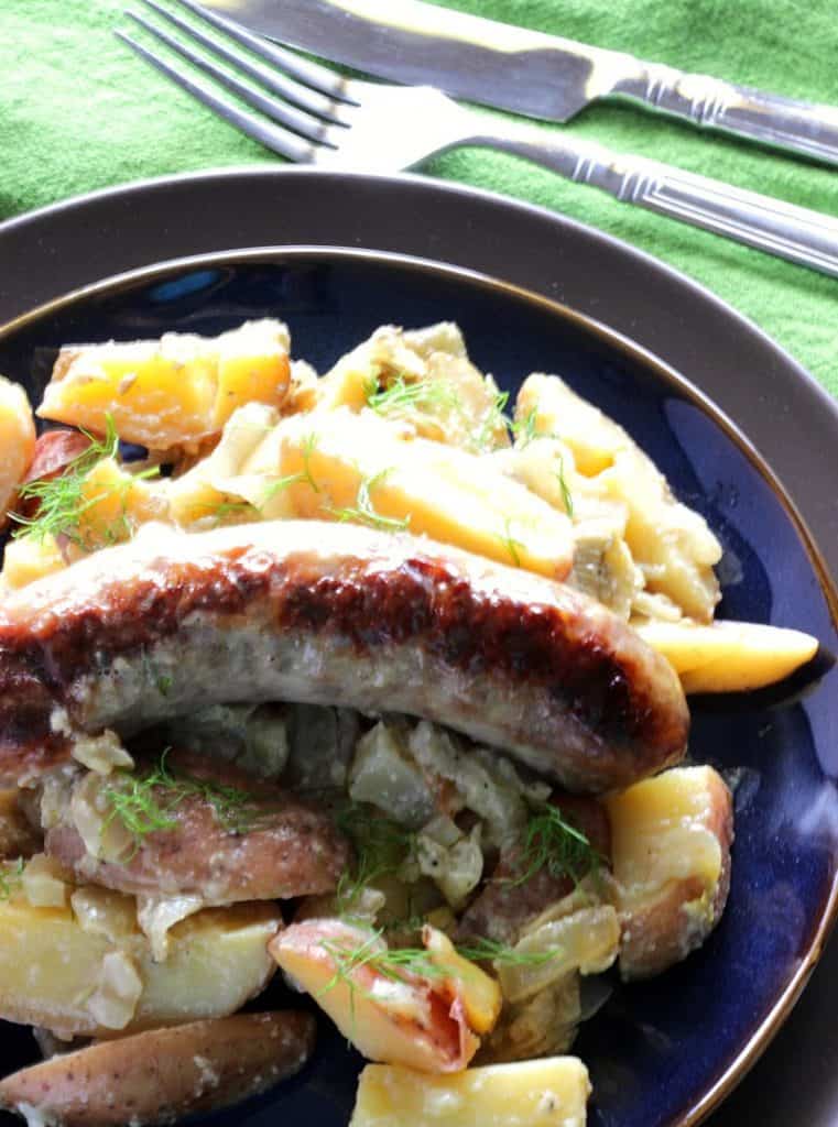One Pan Italian Sausage, Fennel & Potato Dinner Recipe