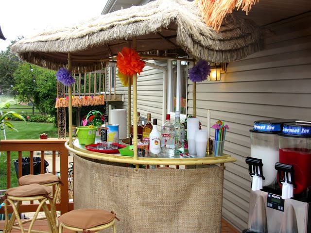 Tiki Bar and Luau 2015