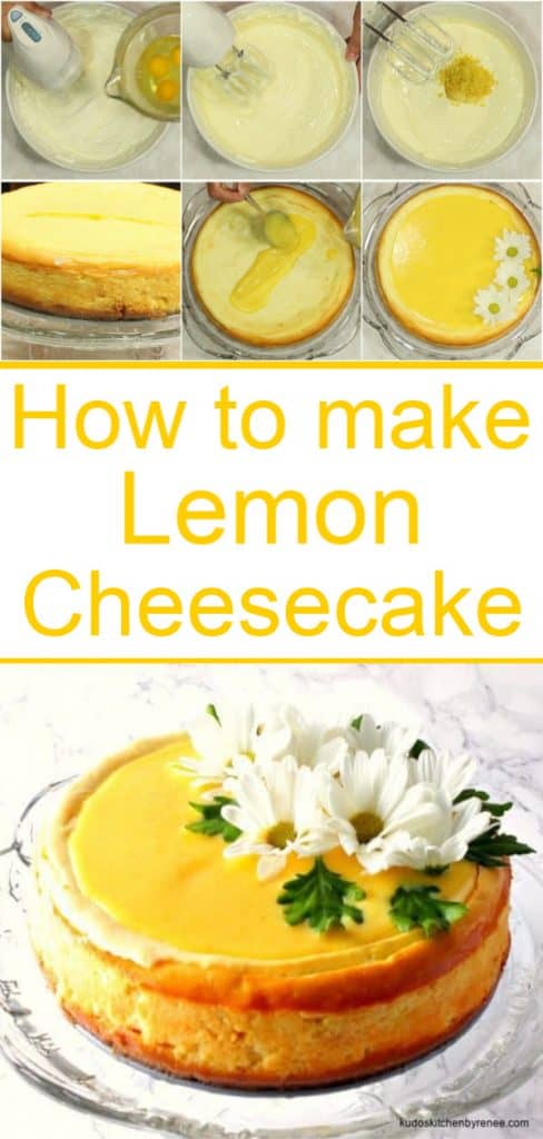 Lemon Cheesecake long title text image