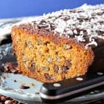 Chocolate Chip Dessert Loaf with Coconut and Pecans