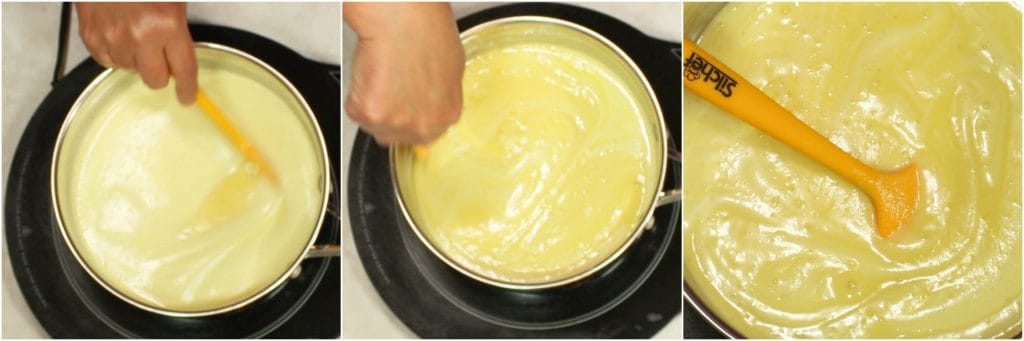 How to make lemon cheesecake with lemon curd topping.