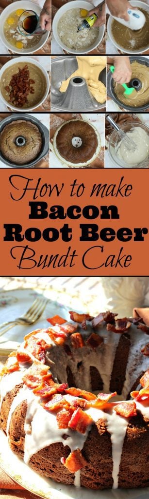 Bacon Root Beer Bundt Cake 