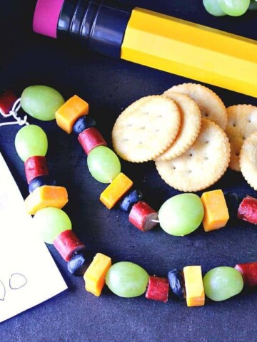 Back To School Healthy Edible Necklace