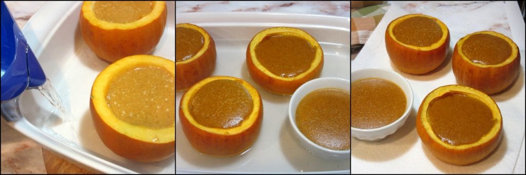 How to make pumpkin creme brulée photo tutorial. 
