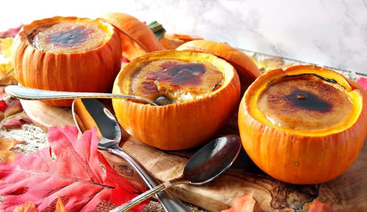 practically perfect pumpkin creme brulée kudos kitchen style #pumpkinweek