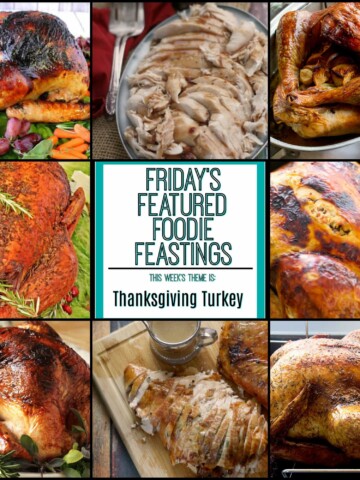 Thanksgiving Turkey Recipe Roundup for Friday's Featured Foodie Feastings