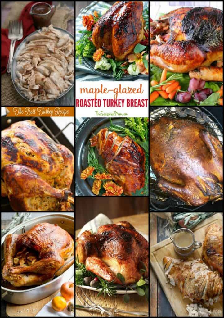 Thanksgiving Turkey Recipe Roundup Photo Collage